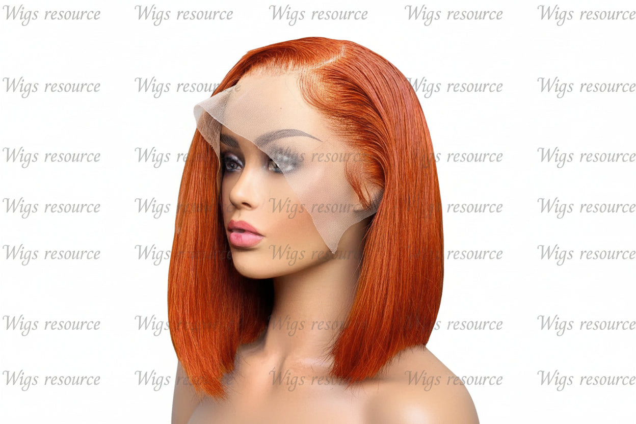 Ginger Vietnamese Lace Frontal - 100% Raw Human Hair Straight