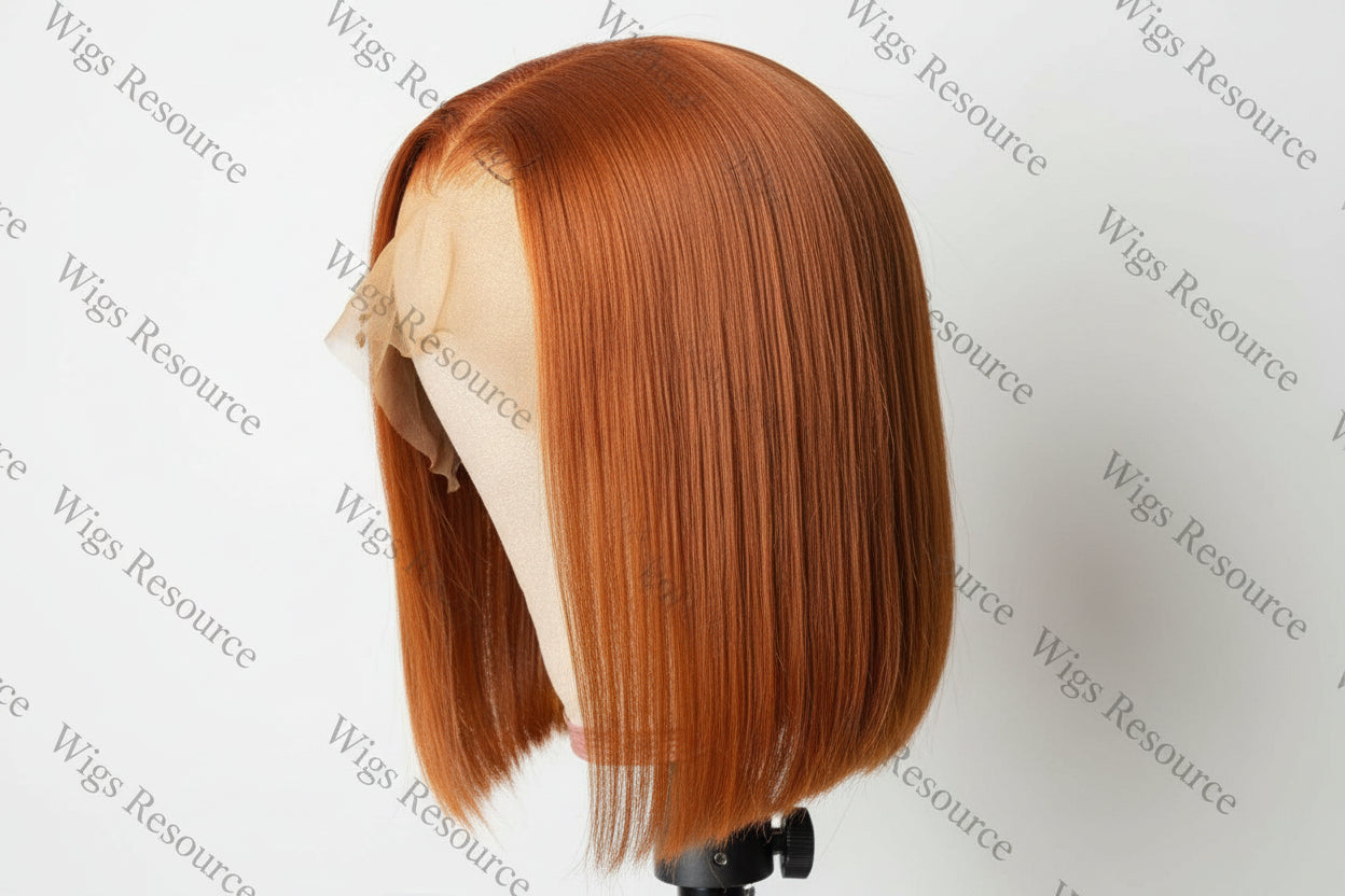 Ginger Vietnamese Lace Frontal - 100% Raw Human Hair Straight